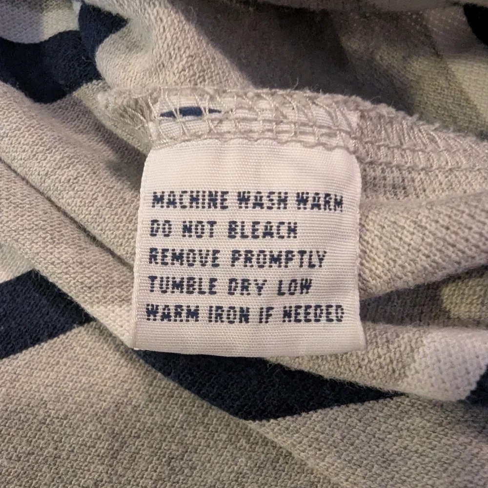 Polo by Ralph Lauren Men's Gray Striped Short-Sleeve Shirt, Size Large